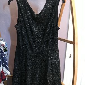 Black Sparkly Semi Formal Dress